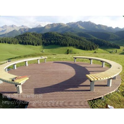 新疆烏魯木齊新疆塑木地板 昌吉戶外地板環(huán)保耐腐蝕 華庭塑木品質(zhì)至上價格 中國供應商